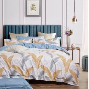 Brand New 3pc duvet cover set 100% cotton